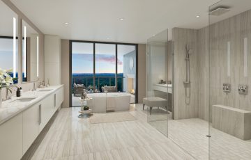 Hightower South Owner's Bath